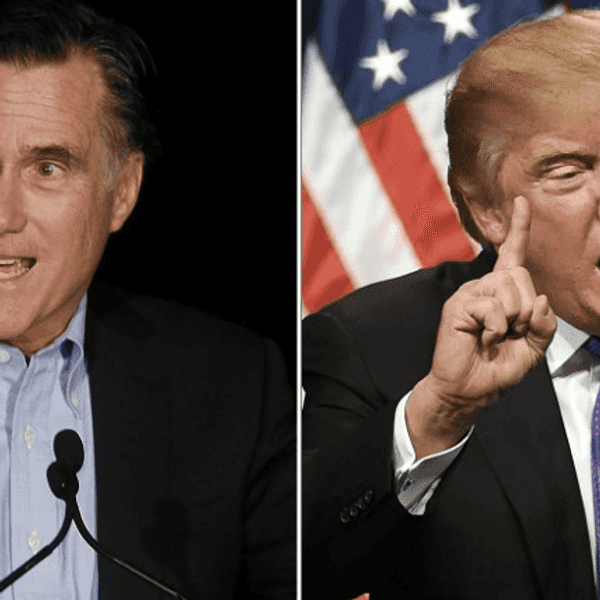 Mitt Romney's Tirade Adds Fuel To The Trump Fire