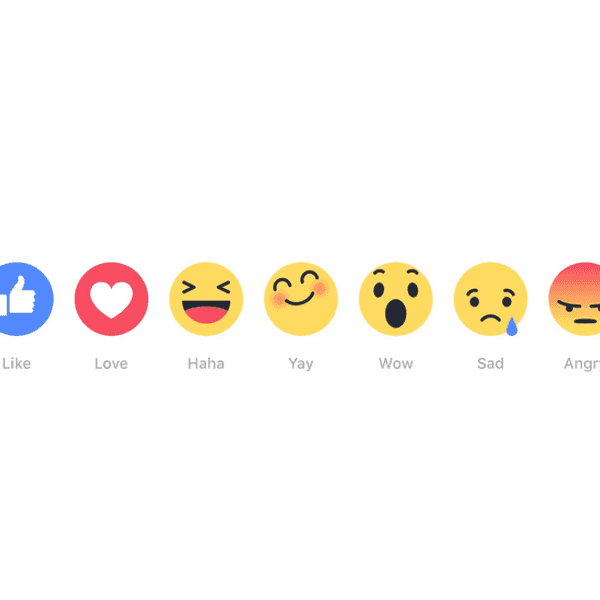 Facebook "Reaction" Buttons