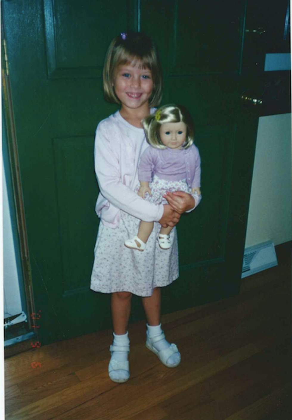 To My American Girl Doll Sitting In The Closet