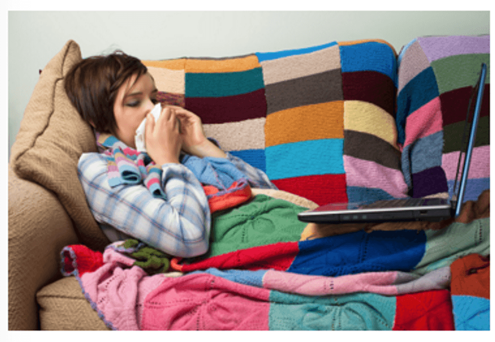 Getting Sick In College
