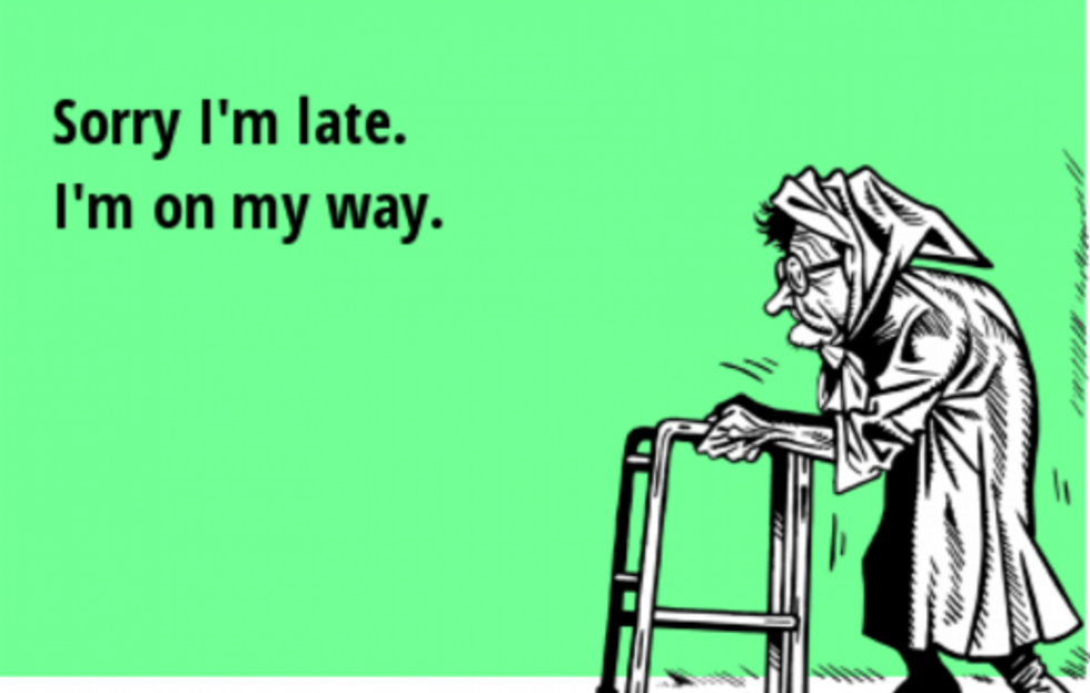 10 Words That Mean Something Different When You're The Late Friend