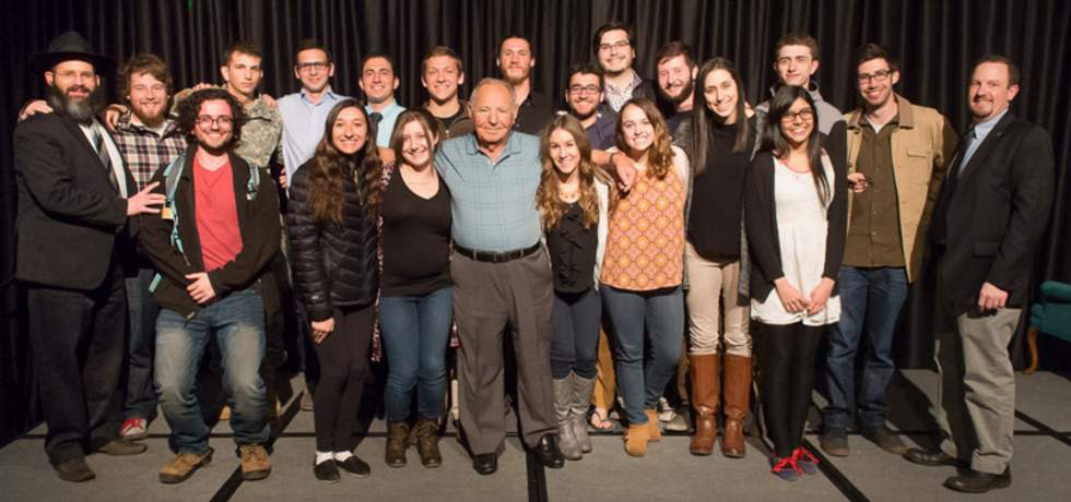 Holocaust Survivor Albert Rosa Visits Colorado State University