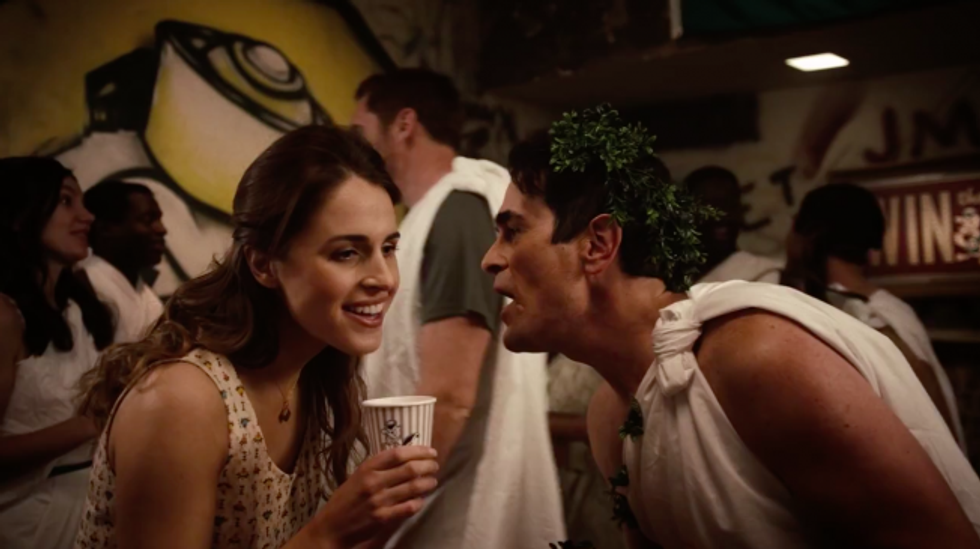 An Extremely Accurate Fraternity Party Encounter