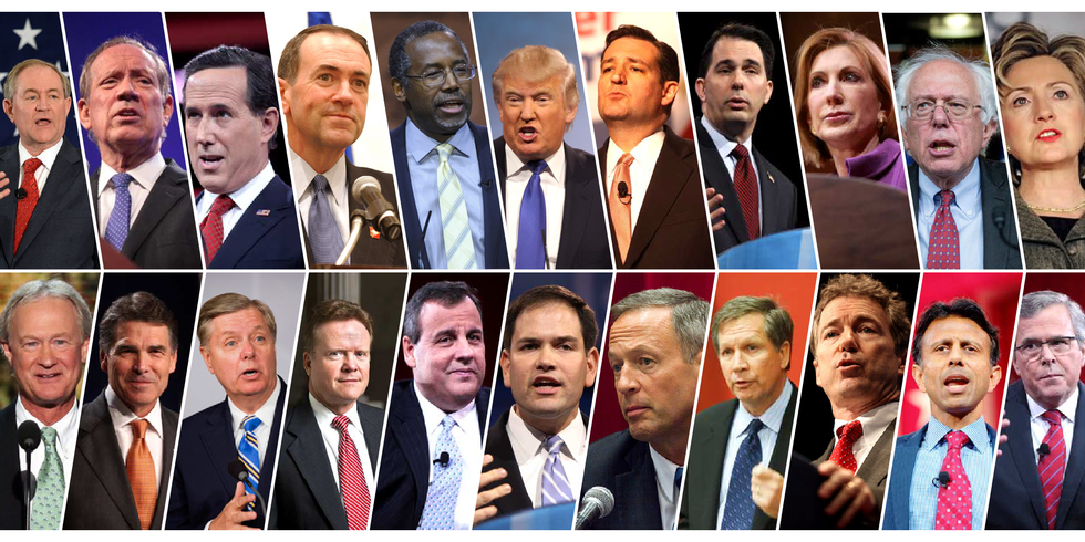 A Quick Beginner's Guide To The 2016 Presidential Candidates
