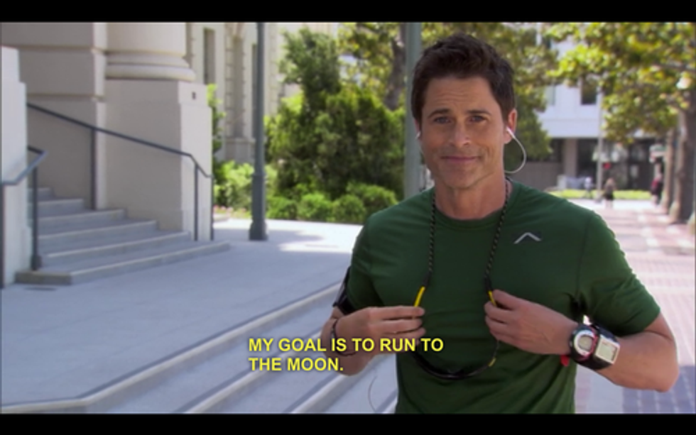 How To Work Out As Told By Chris Traeger Of 'Parks & Rec'