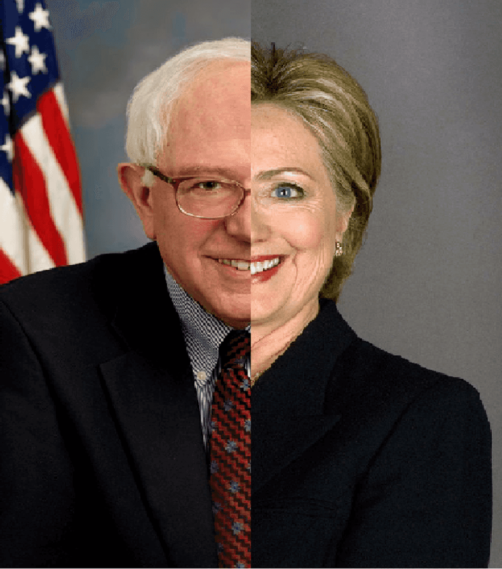 Clinton and Sanders Become Co-Presidents