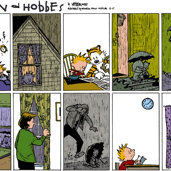 10 Times "Calvin And Hobbes" Accurately Portrayed the Struggles Of A College Education
