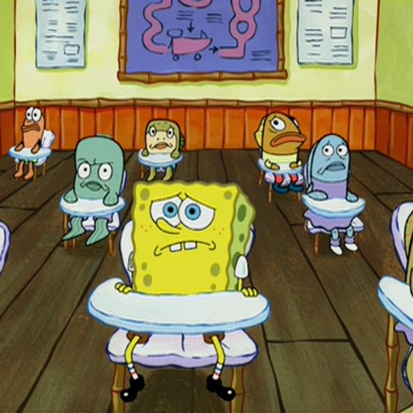 Going Back to School - As told by Spongebob gifs