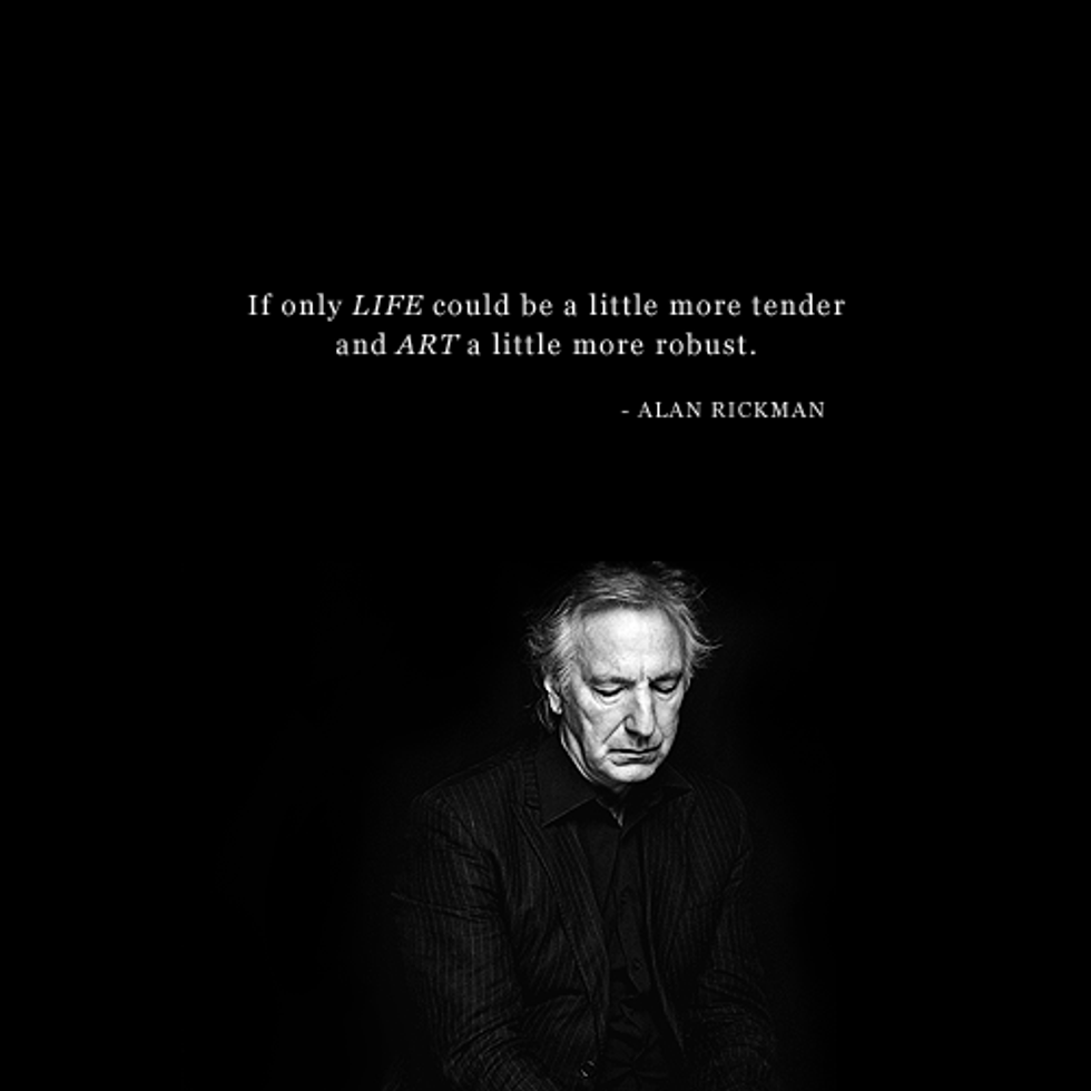 10 Quotes To Remember Alan Rickman By