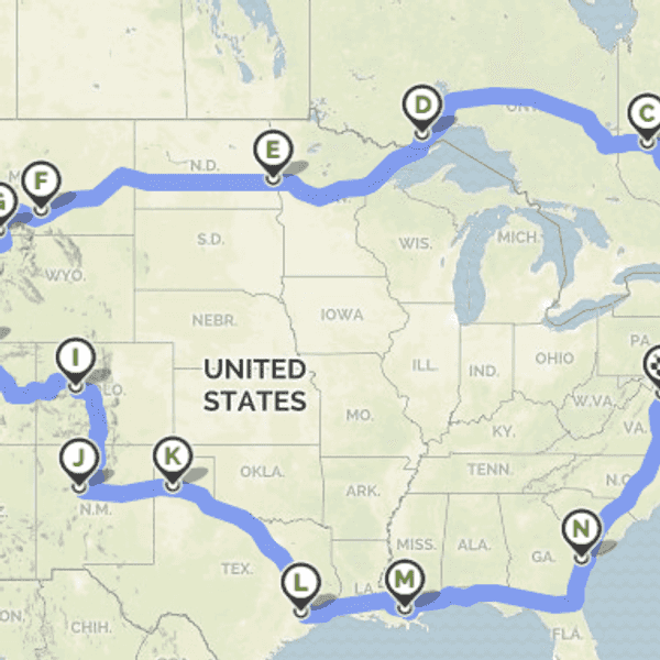 The 15 Stop Road Trip All Northeasterners Need to Take