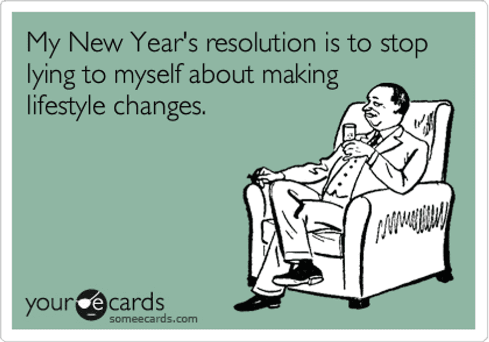 Our New Year's Resolutions And What We Actually Do