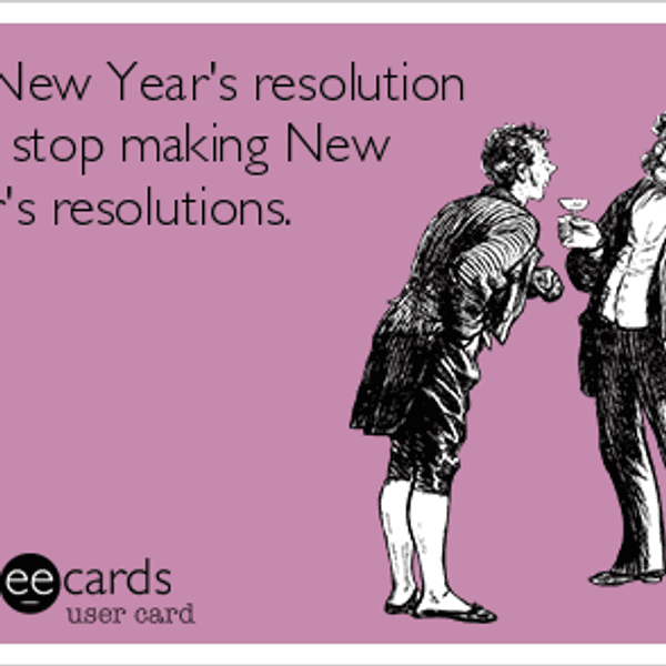 Why You Should Skip The New Year's Resolution