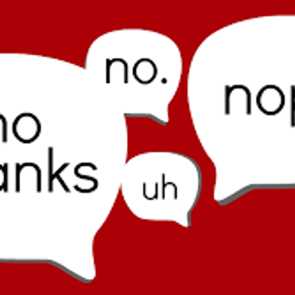 The Importance Of Saying No