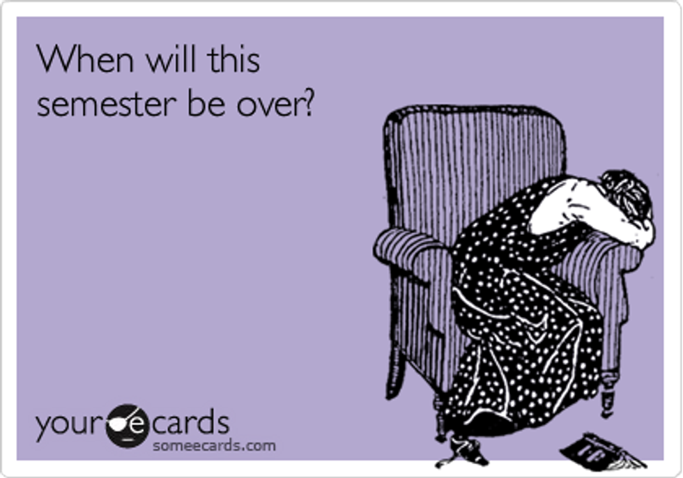 Nine Things Every College Student Thinks When The Semester Is Over