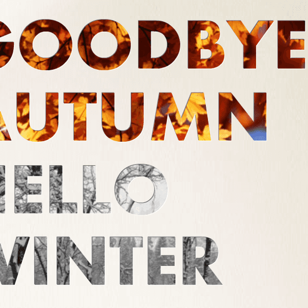 You Know Fall is Over When...