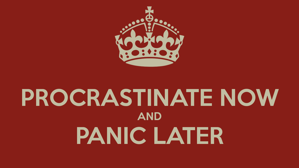 26 Thoughts Of A Procrastinator