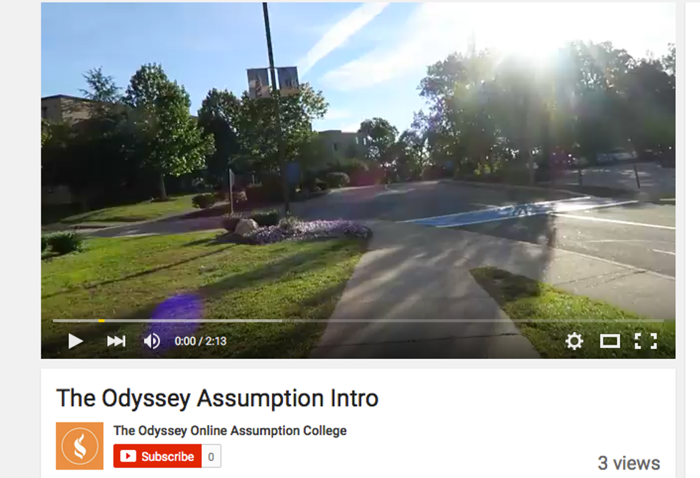 The Odyssey At Assumption Intro