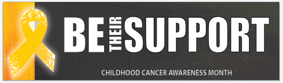 Go Gold For Childhood Cancer Awareness Month