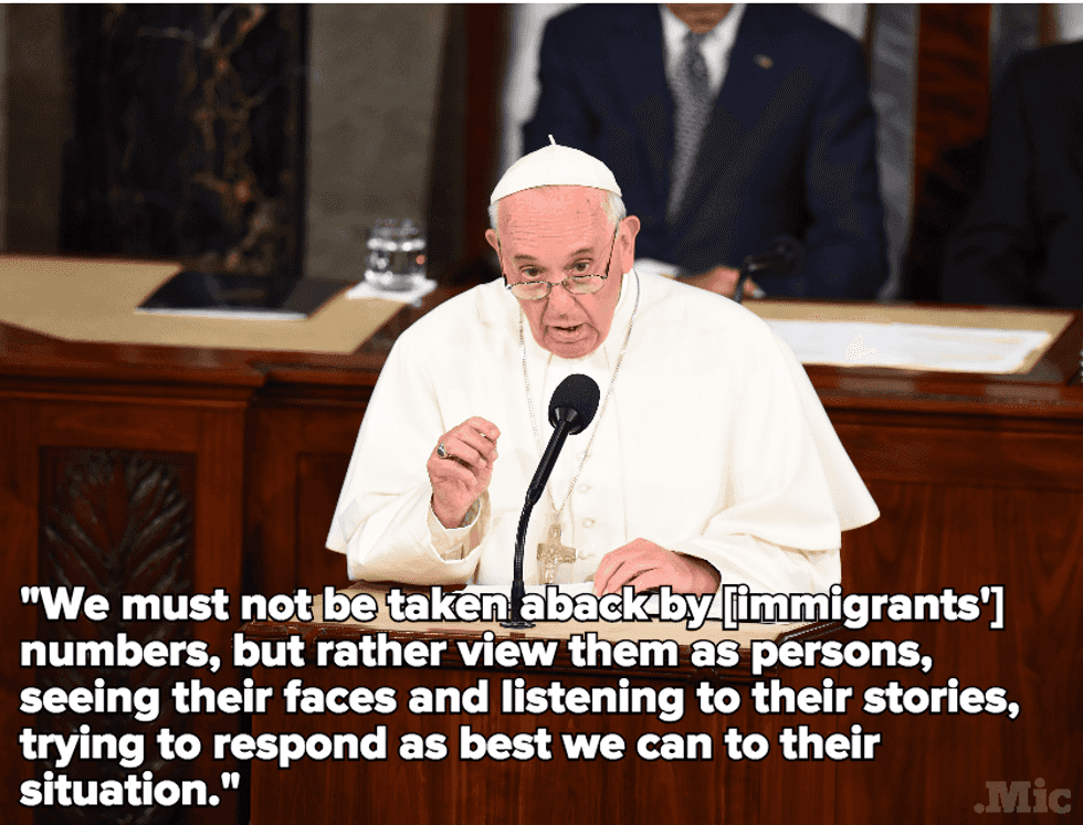 Pope Francis And His Talk On Immigration
