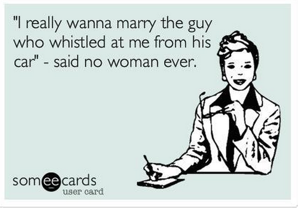 An Open Letter To My Catcallers