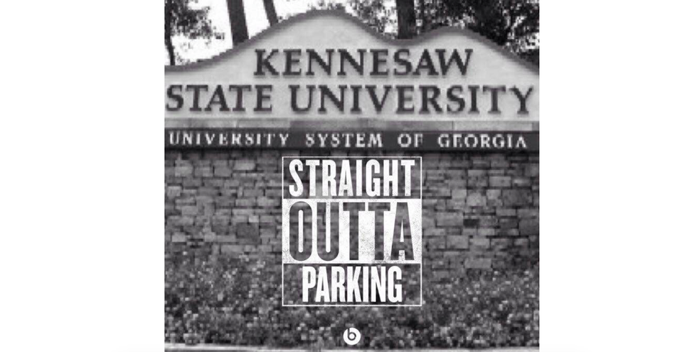Dear KSU Parking, It's You not Me