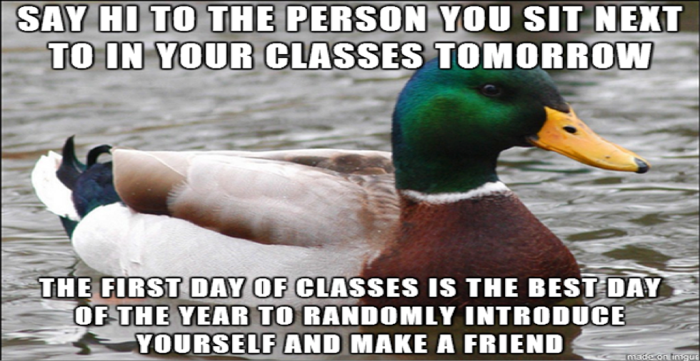 16 Steps For Surviving Your First Day Of Classes