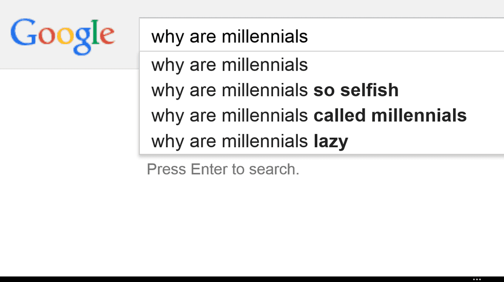 Maybe They're Born With It, Maybe They're Millennials