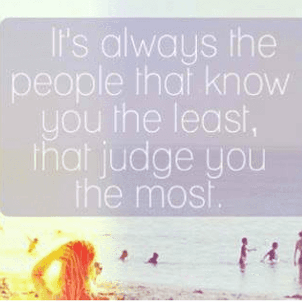 My Own Don't Judge Challenge