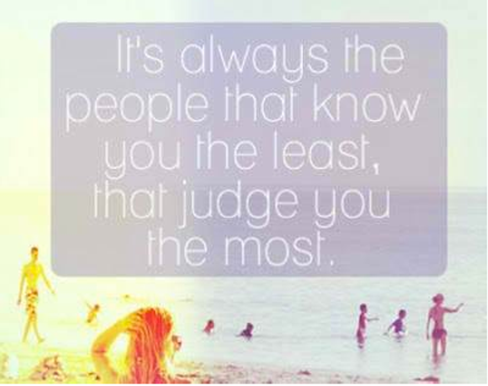 My Own Don't Judge Challenge