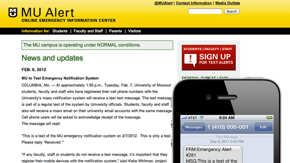MU Alert System Needs Huge Revamping | The Odyssey Online