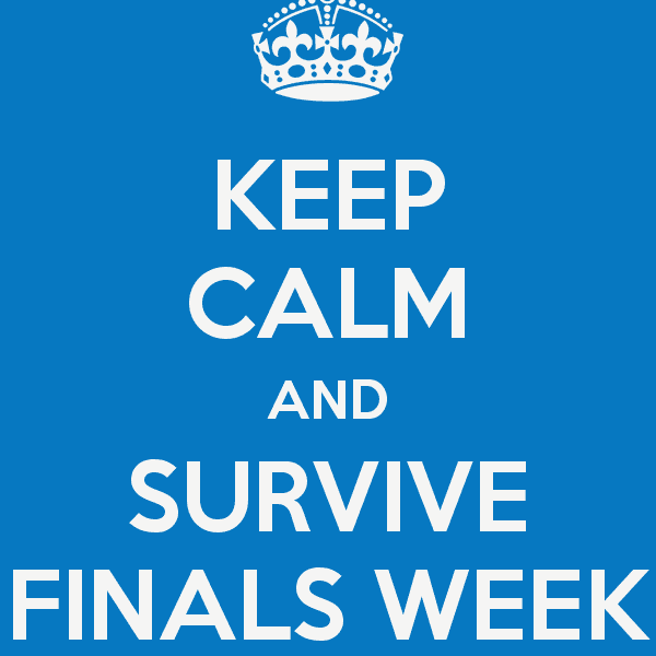 The Survival of the Fittest: Ways to help you get through finals week