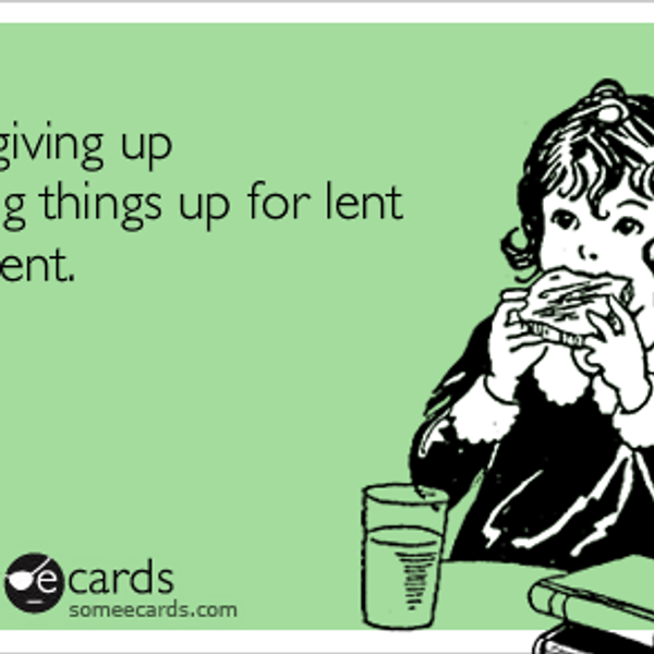 5 Practical Things to Give Up For Lent in College