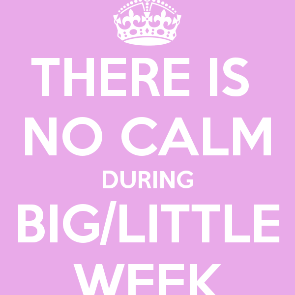 How to Organize the Best Big/Little Week Ever
