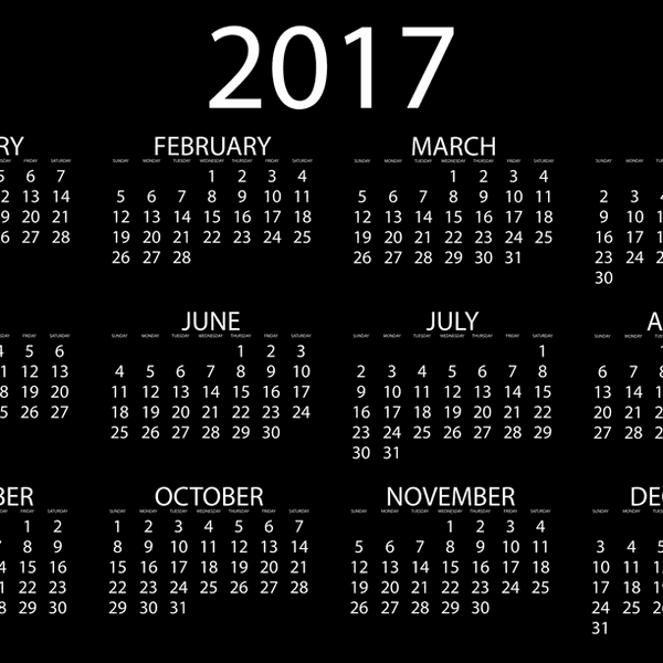 2017 New Year's Resolutions