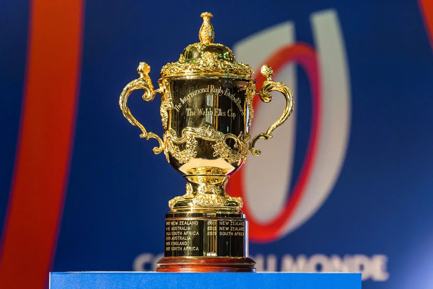 Rugby World Cup kick-off of upcoming tournaments.