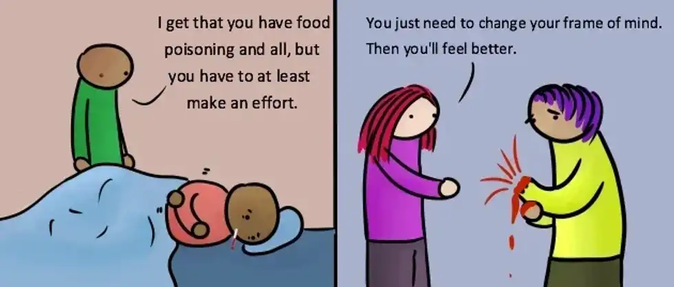 Eight Things You Shouldn't Say To A Mentally Ill Person