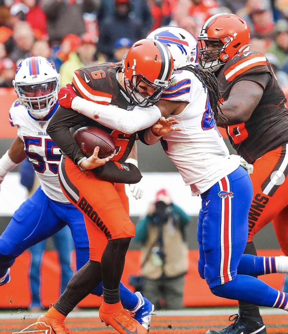 The Buffalo Bills fail to convert against the Cleveland Browns