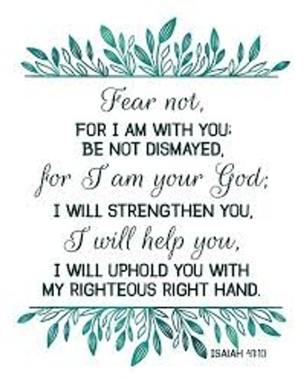 isaiah 41:10