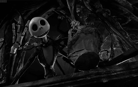 Jack Skellington waving