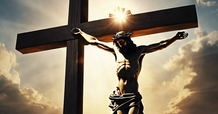 Jesus dies on the cross as the ultimate form of love for us