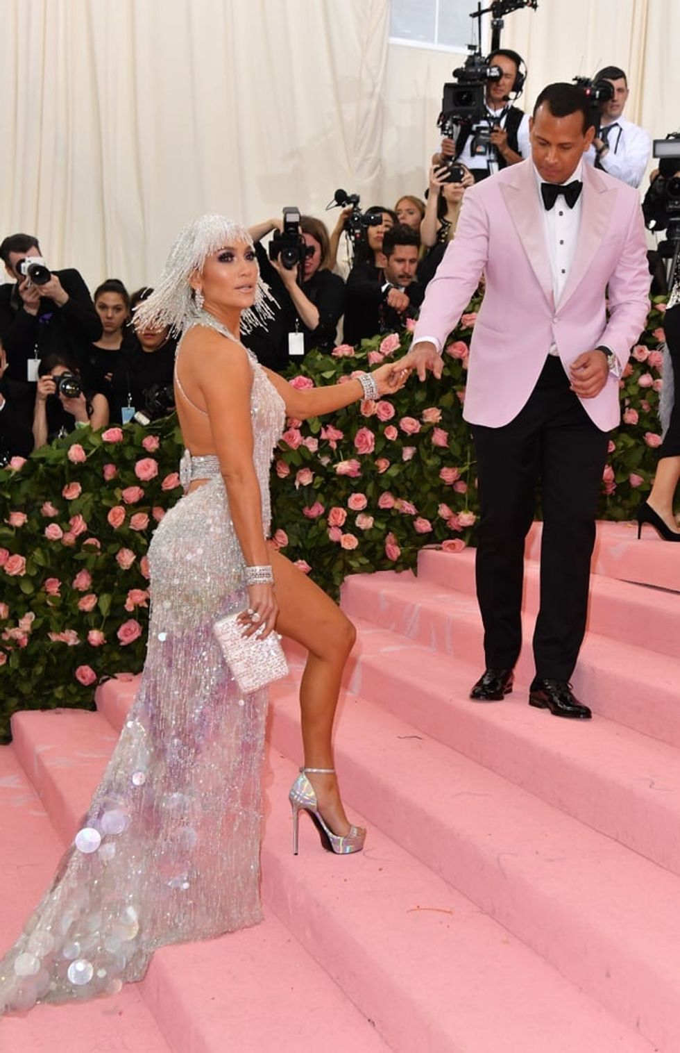 Jlo and Arod Met Gala