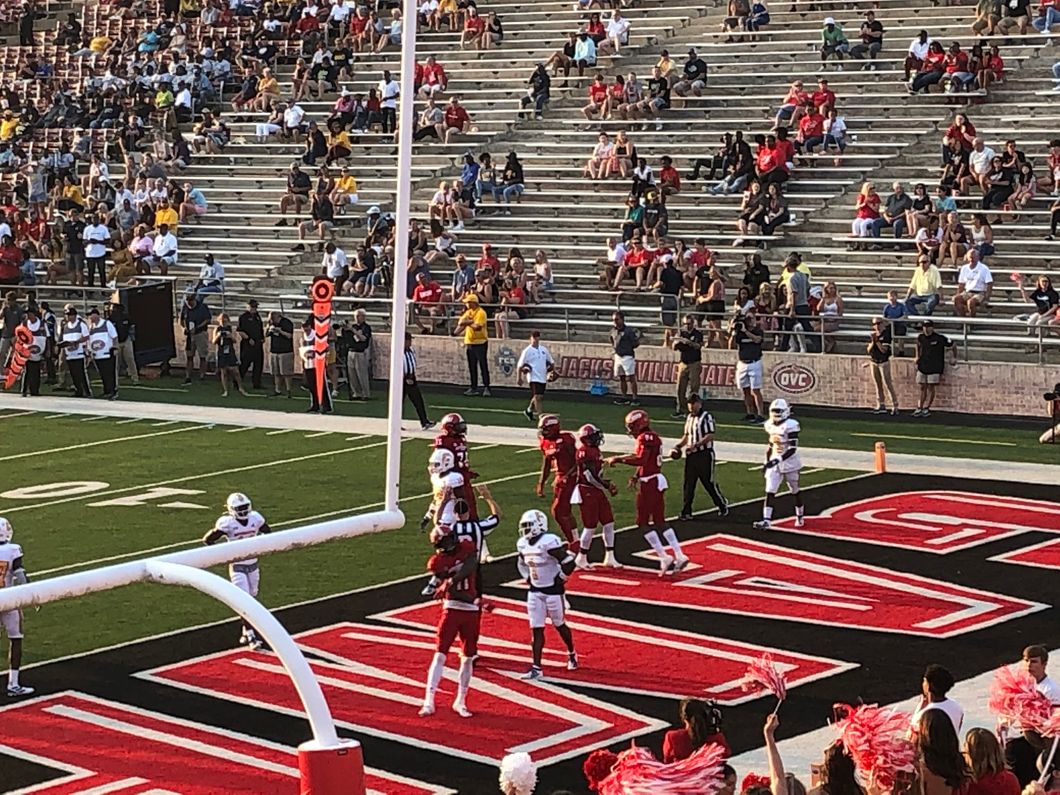 JSU scores a touchdown against Chattanooga in game on September 7, 2019