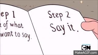 Just talk to people.