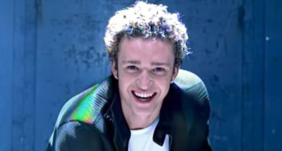 Justin Timberlake performs in the 2000s