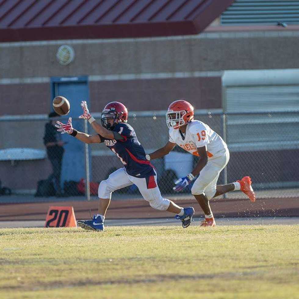 Keona Espinoza Intercepts Bishop Gorman