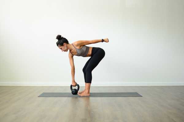 Kettlebell yoga