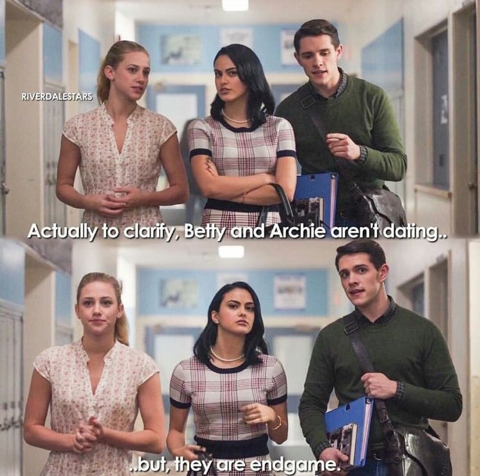 Kevin's Betty and Archie endgame quote from 'Riverdale' pilot