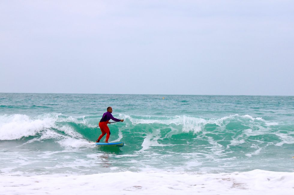 Kite Beach Surfing, Dubai