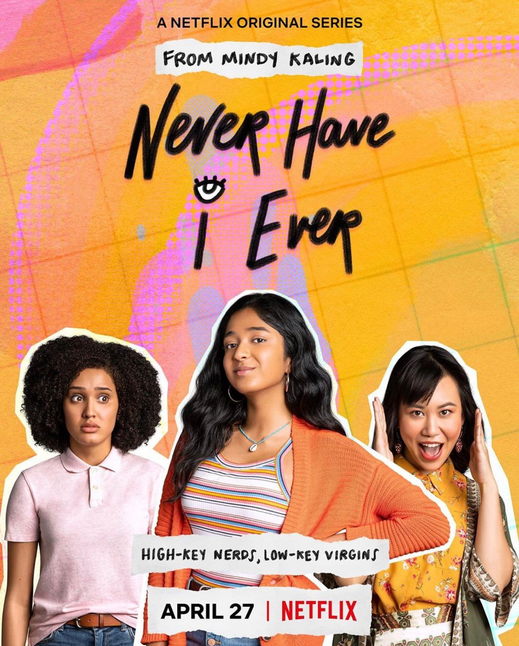 Lee Rodriguez, Maitreyi Ramakrishnan and Ramona Young play best friends in Netflix’s “Never Have I Ever”