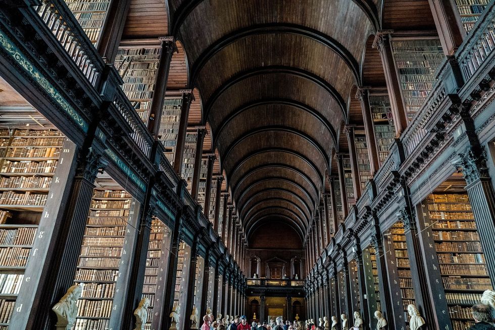 Library, Books, Dublin, Ireland, Coolege